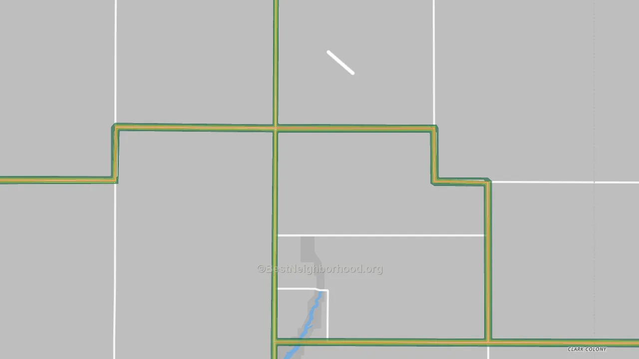 57436, SD Map of Noise Levels in 57436