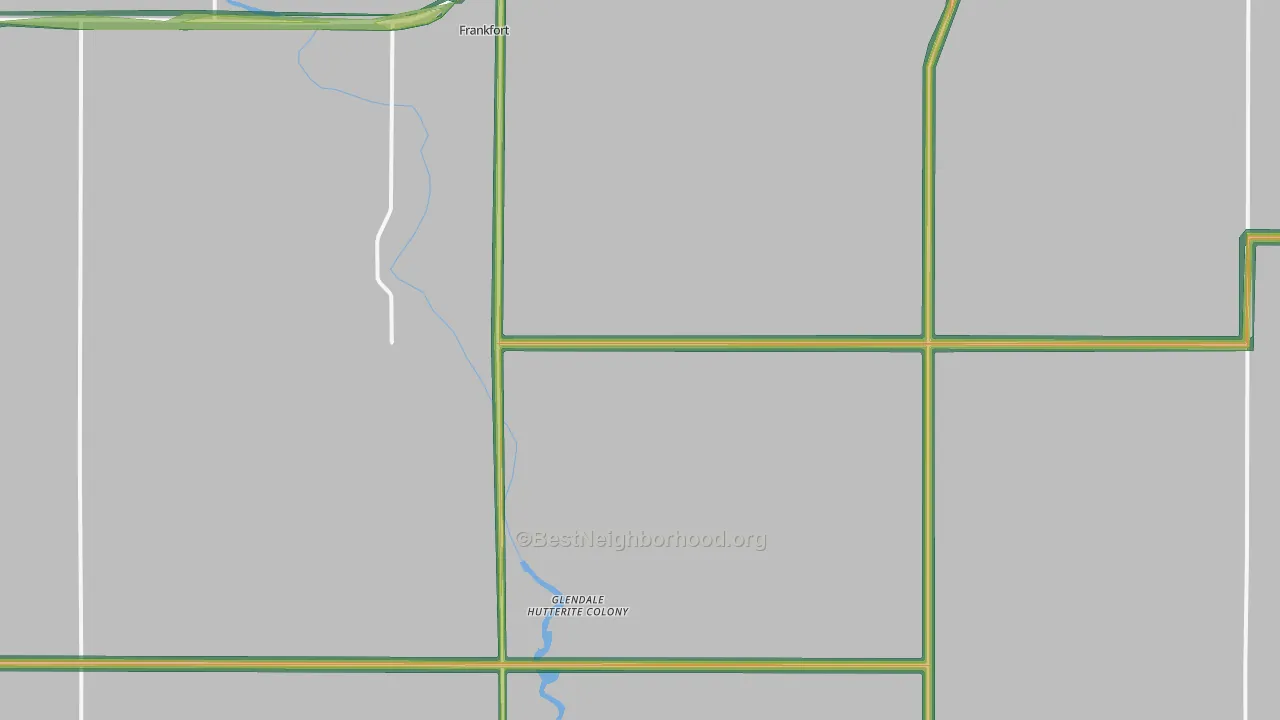 57440, SD Map of Noise Levels in 57440