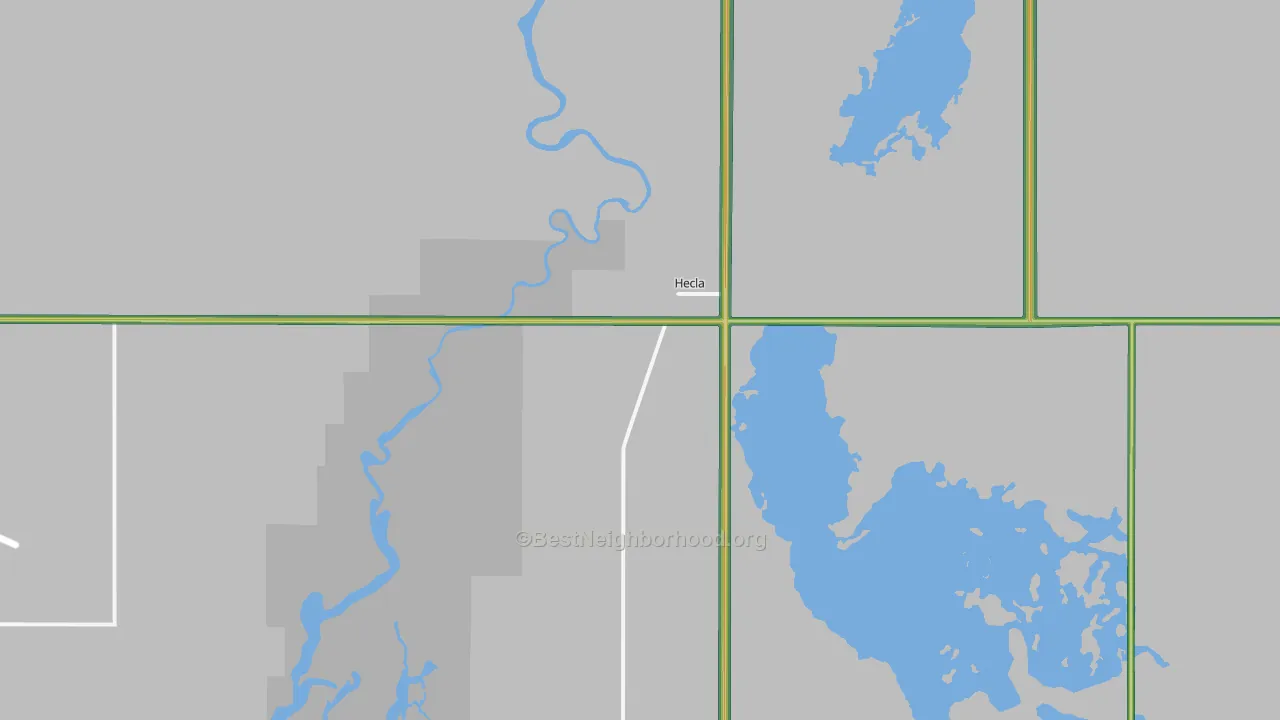 57446, SD Map of Noise Levels in 57446