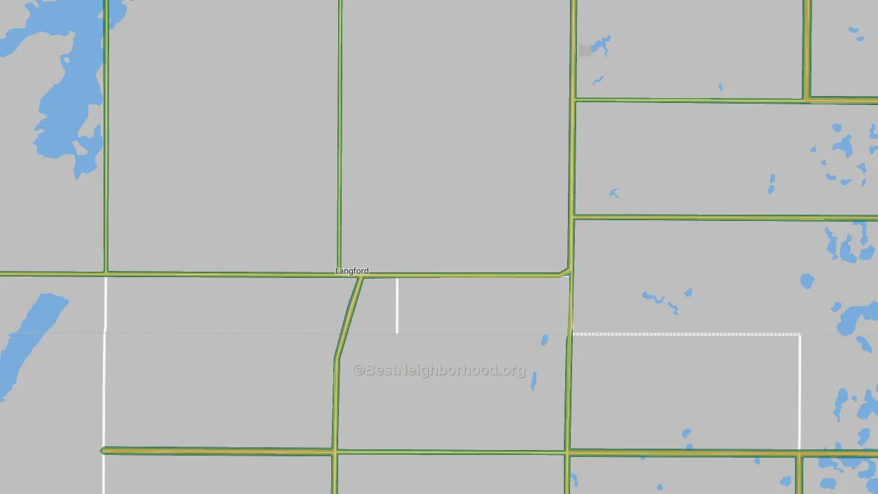 57454, SD Map of Noise Levels in 57454