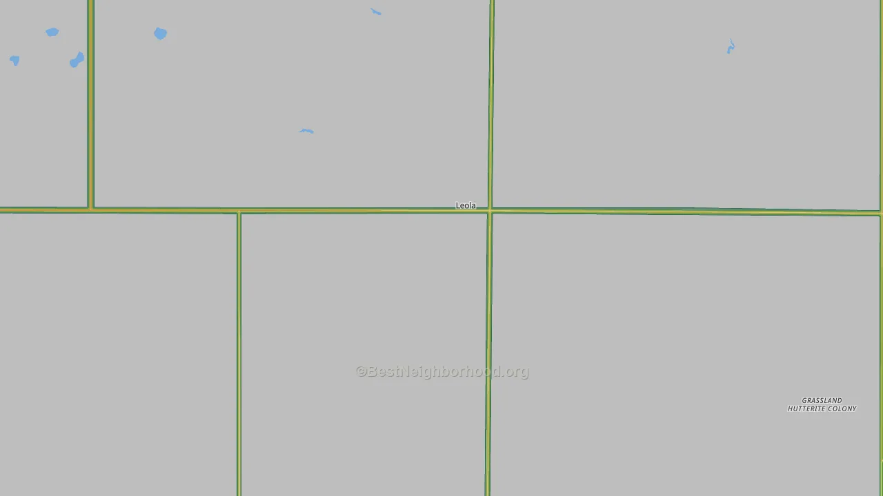 57456, SD Map of Noise Levels in 57456
