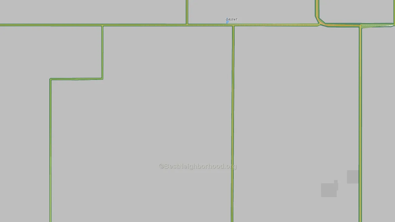 57467, SD Map of Noise Levels in 57467
