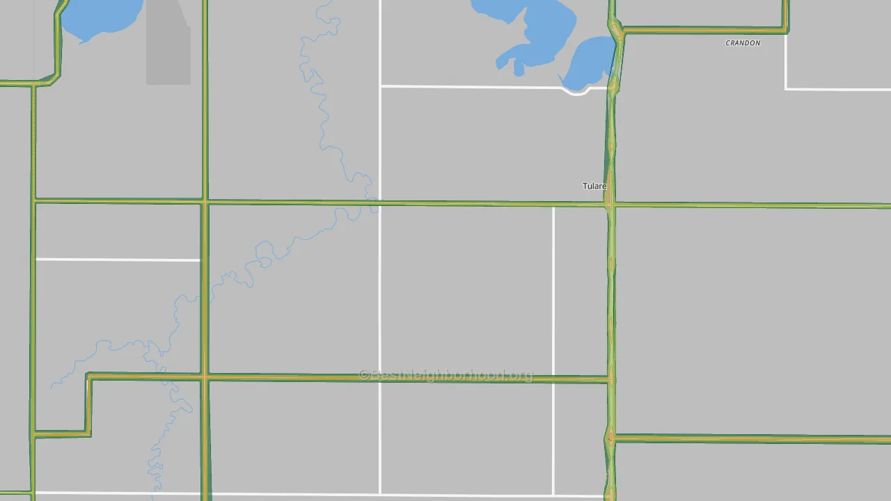 57476, SD Map of Noise Levels in 57476