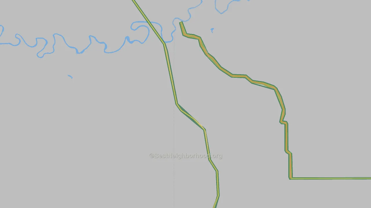 57521, SD Map of Noise Levels in 57521