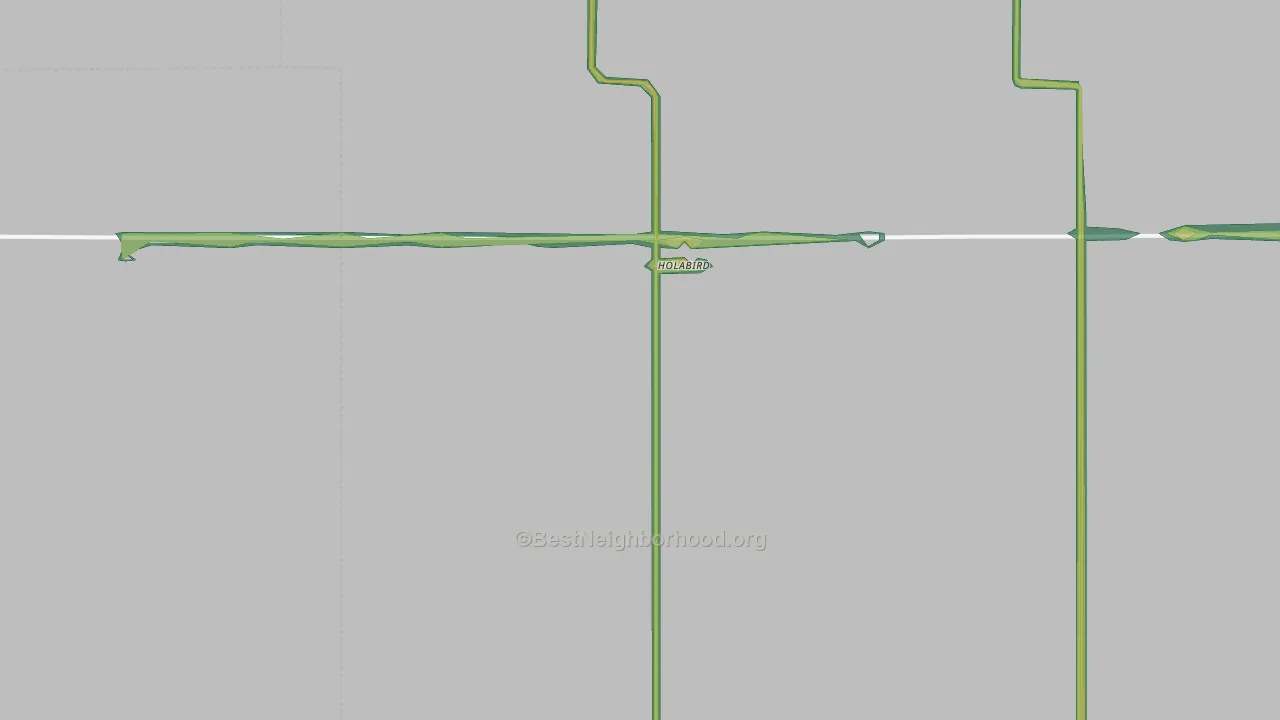 57540, SD Map of Noise Levels in 57540
