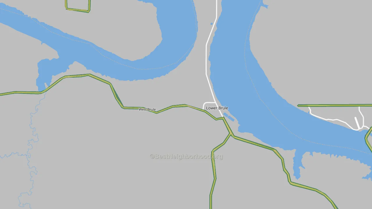 57548, SD Map of Noise Levels in 57548