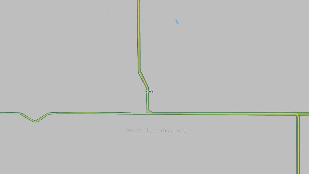 57560, SD Map of Noise Levels in 57560