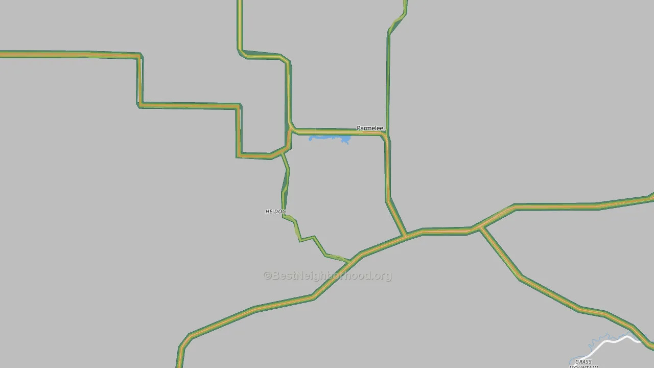 57566, SD Map of Noise Levels in 57566