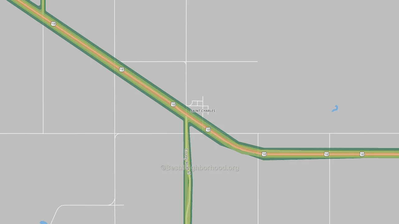 57571, SD Map of Noise Levels in 57571