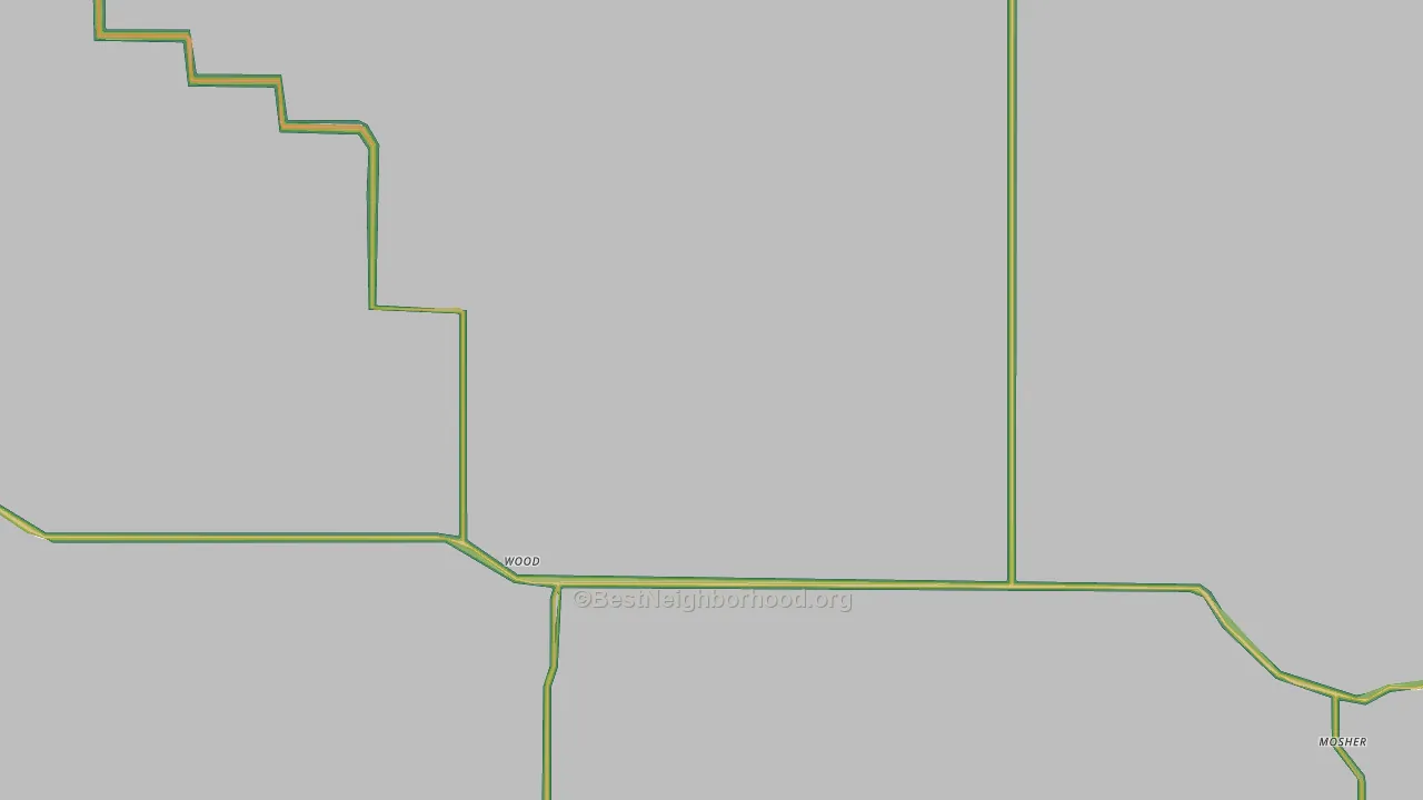 57585, SD Map of Noise Levels in 57585