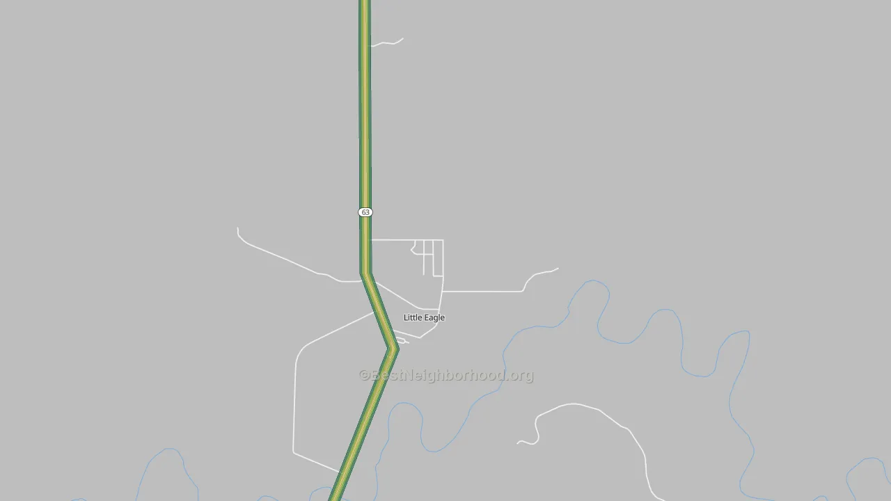 57639, SD Map of Noise Levels in 57639