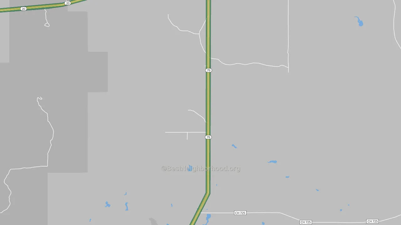 57651, SD Map of Noise Levels in 57651