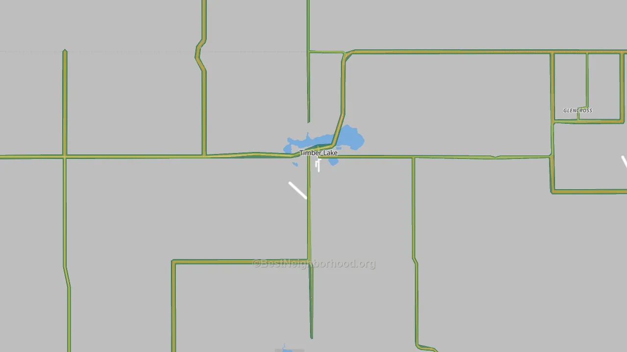57656, SD Map of Noise Levels in 57656