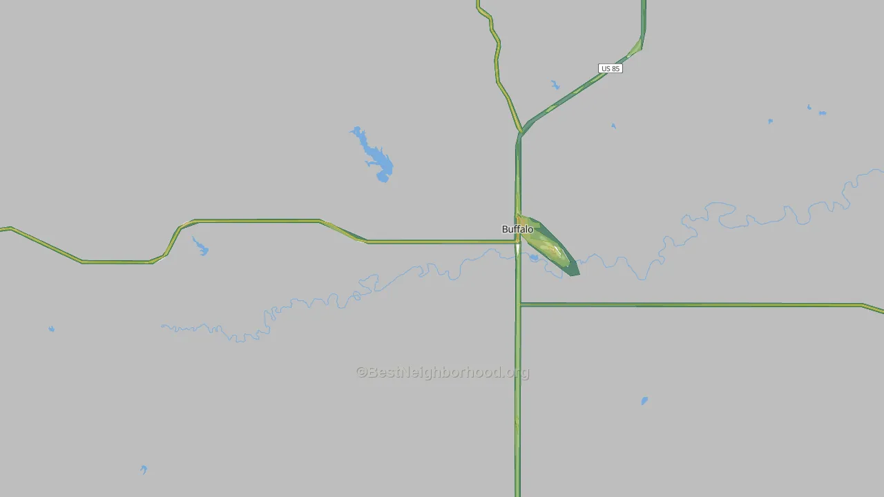 57720, SD Map of Noise Levels in 57720