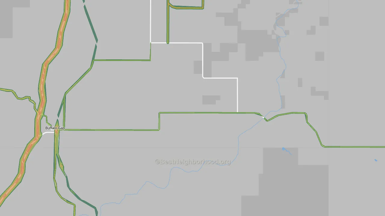 57722, SD Map of Noise Levels in 57722