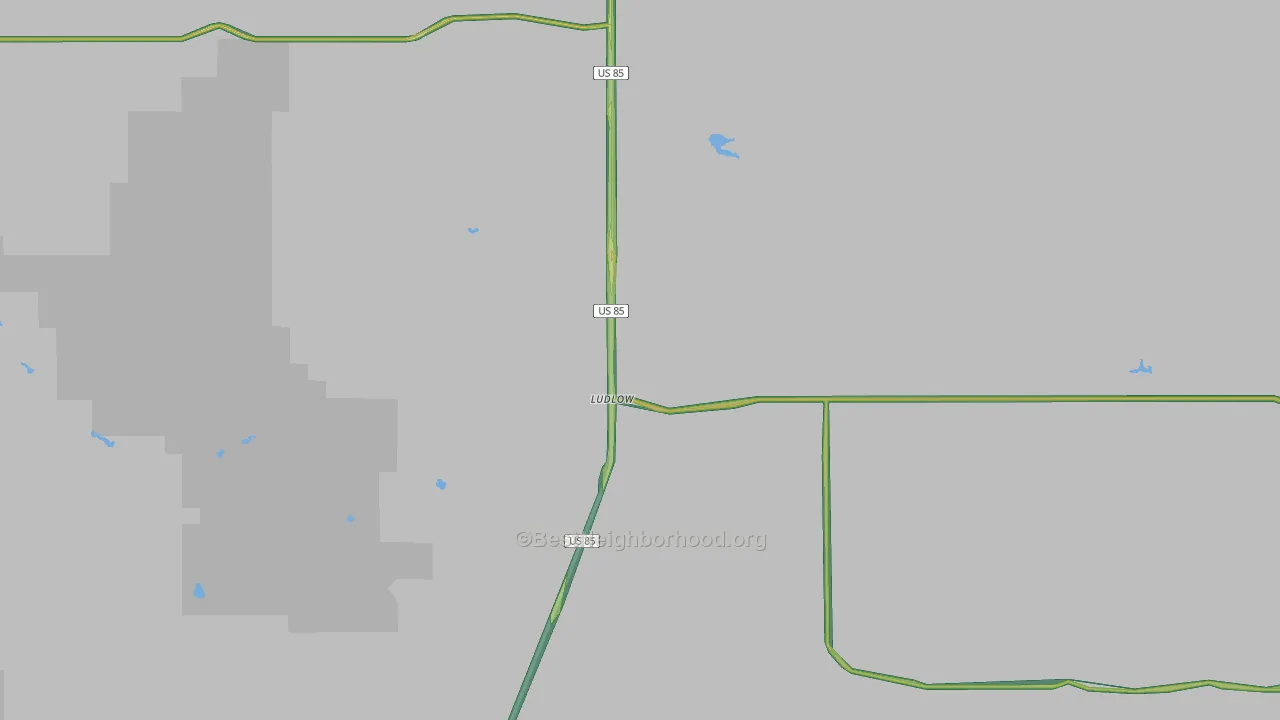 57755, SD Map of Noise Levels in 57755