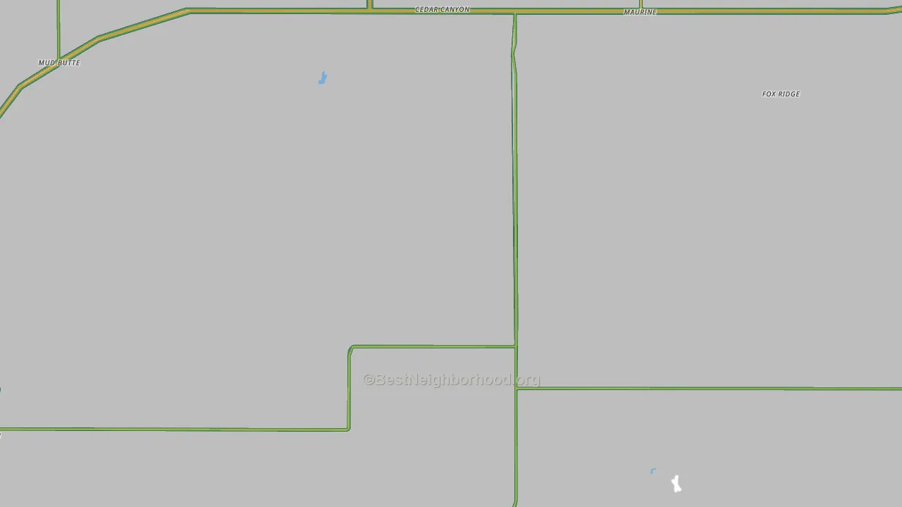 57758, SD Map of Noise Levels in 57758