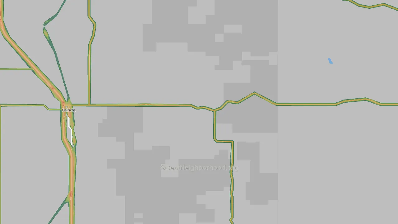 57763, SD Map of Noise Levels in 57763
