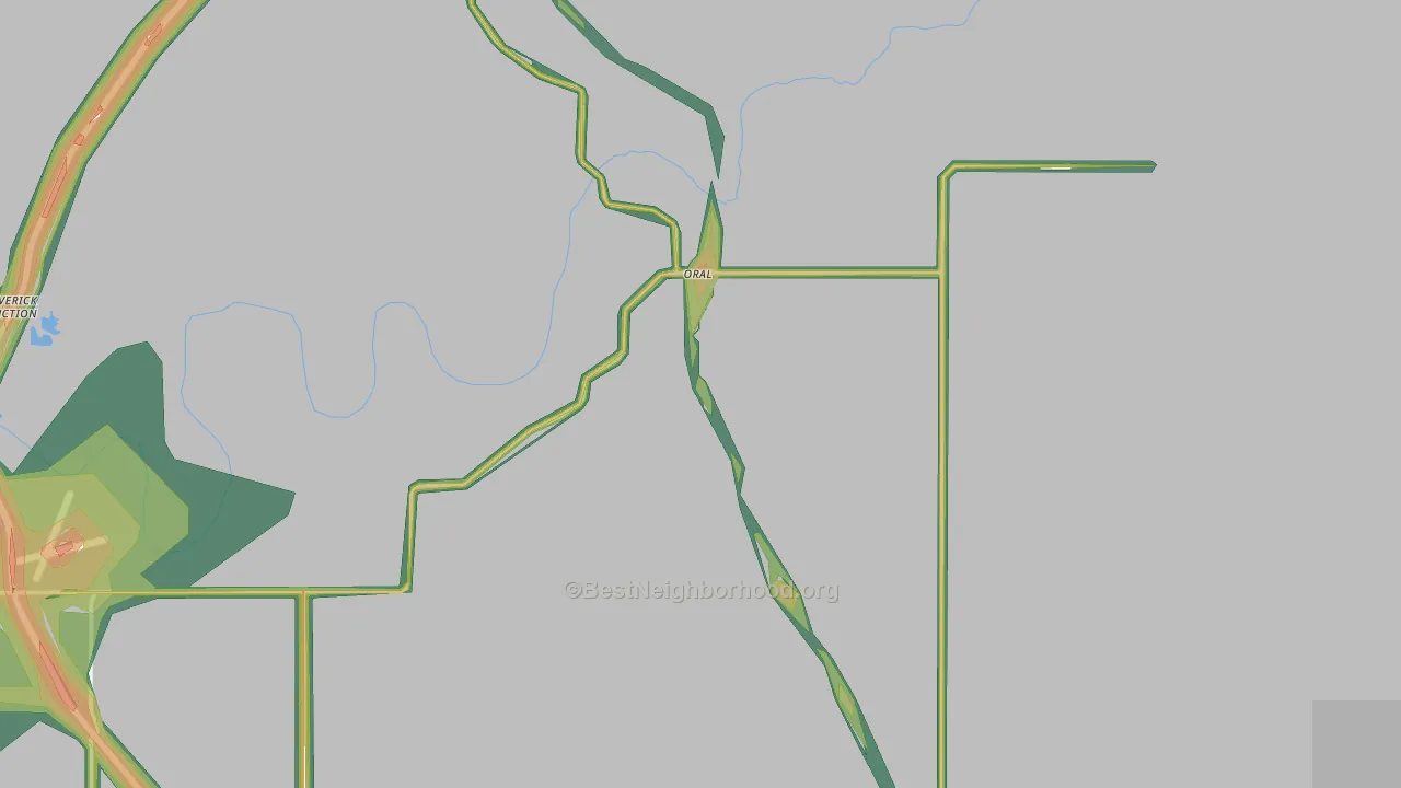 57766, SD Map of Noise Levels in 57766