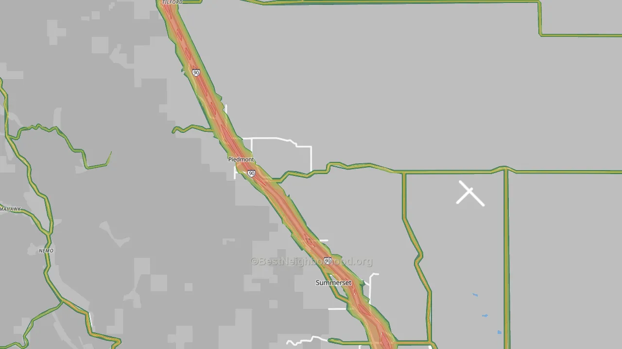 57769, SD Map of Noise Levels in 57769