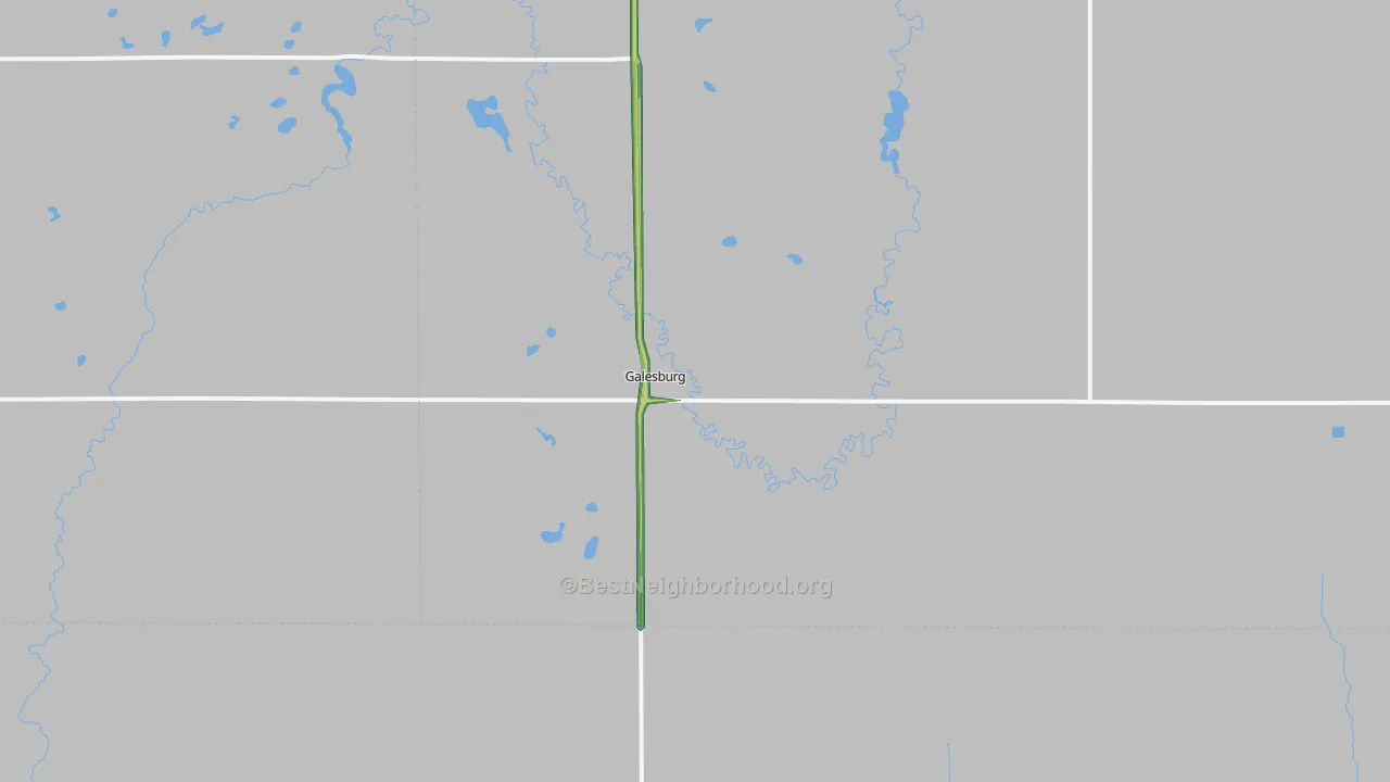 58035, ND Map of Noise Levels in 58035