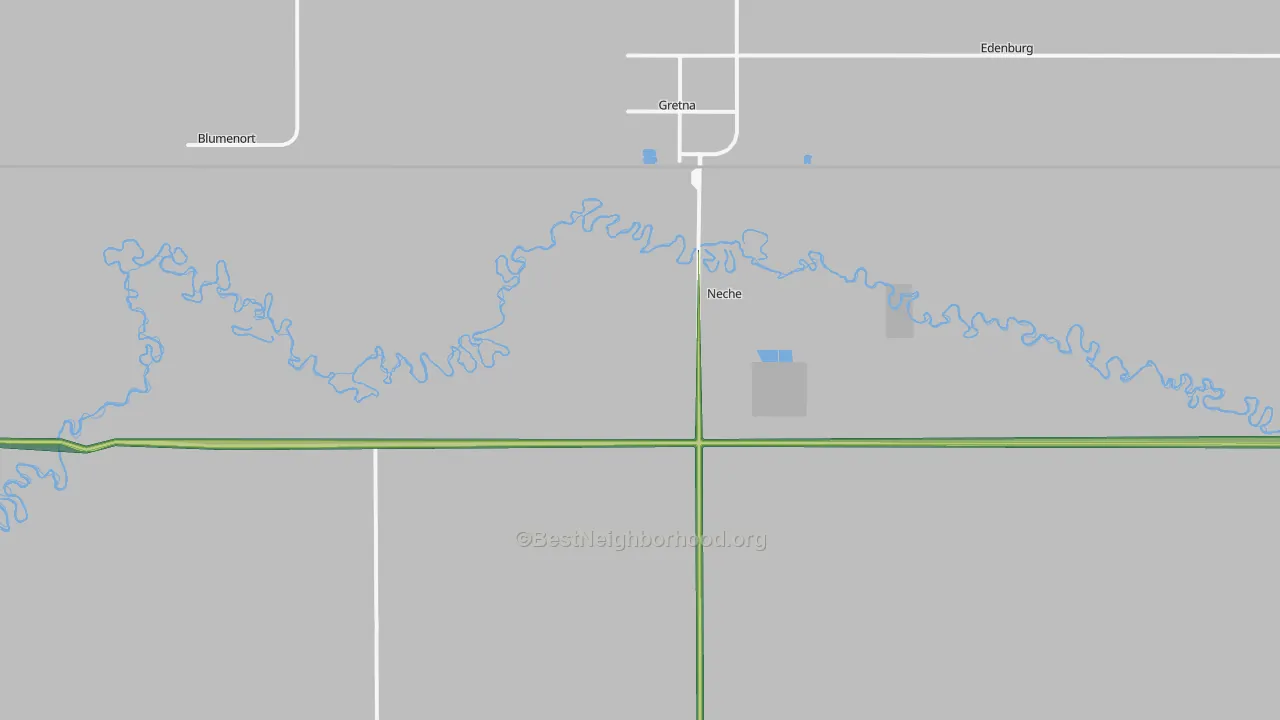 58265, ND Map of Noise Levels in 58265