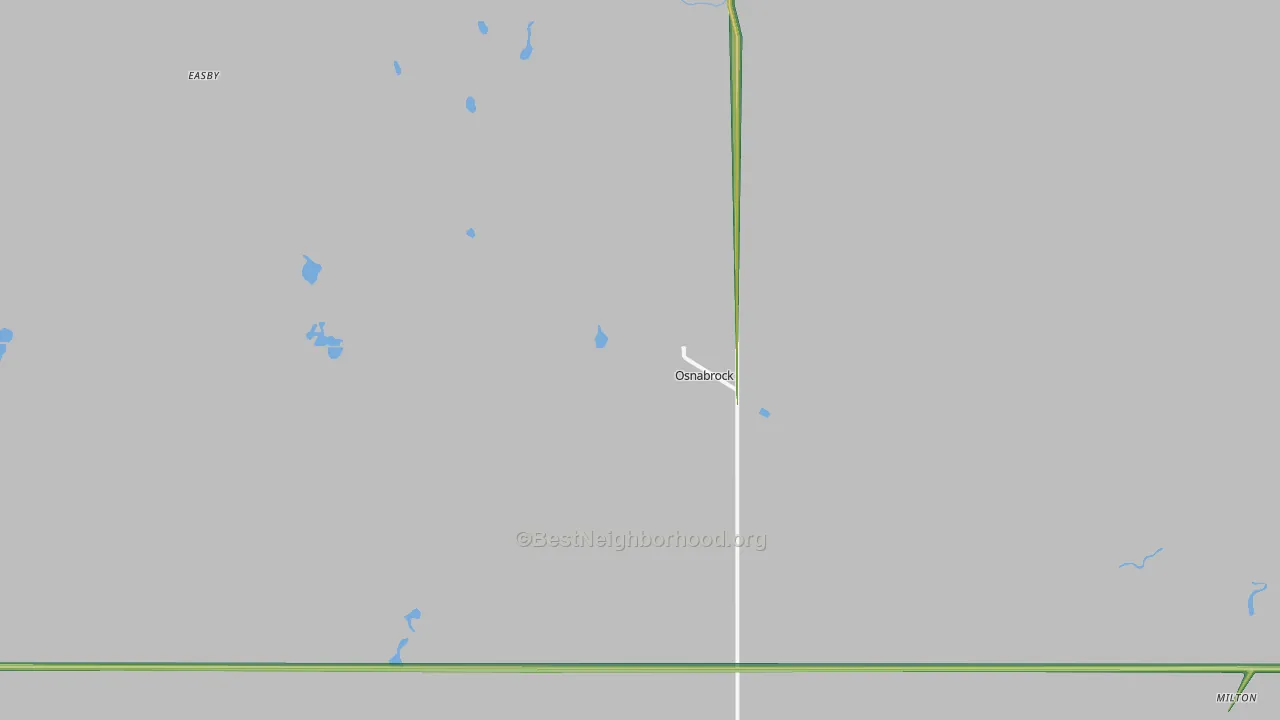 58269, ND Map of Noise Levels in 58269
