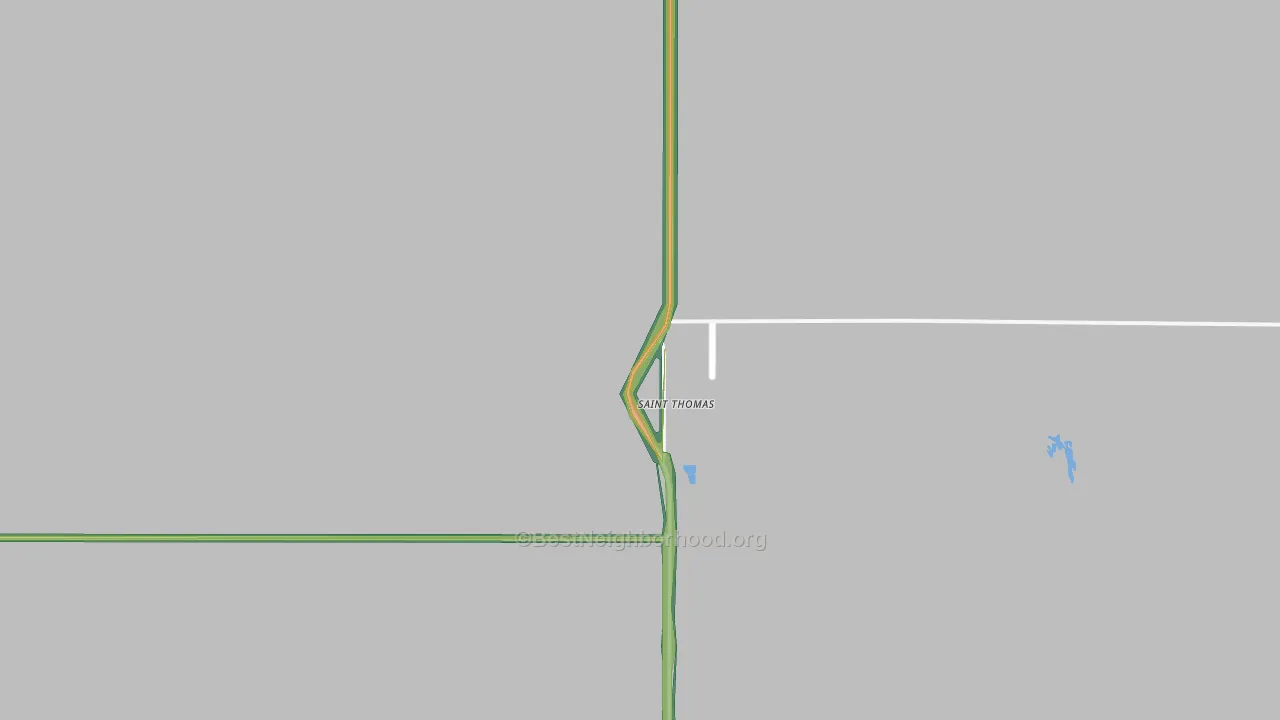 58276, ND Map of Noise Levels in 58276