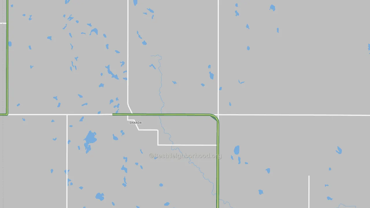 58277, ND Map of Noise Levels in 58277