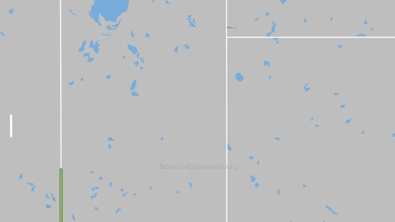 58281, ND Map of Noise Levels in 58281