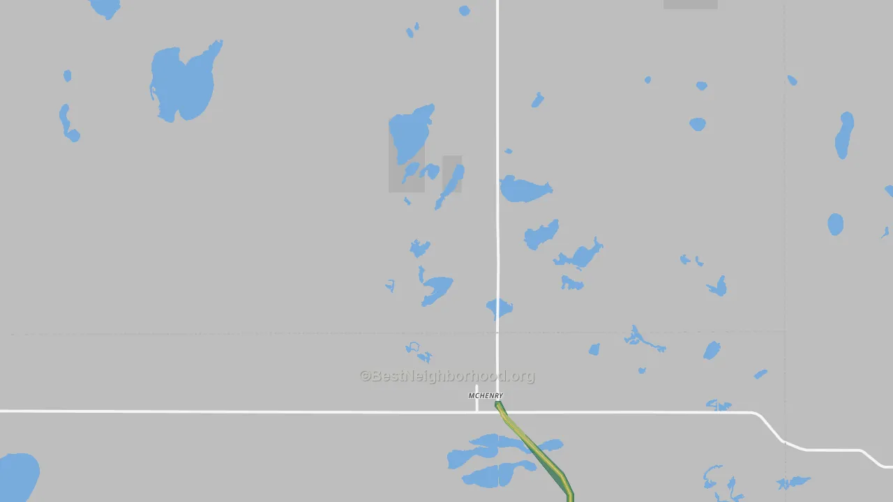 58464, ND Map of Noise Levels in 58464