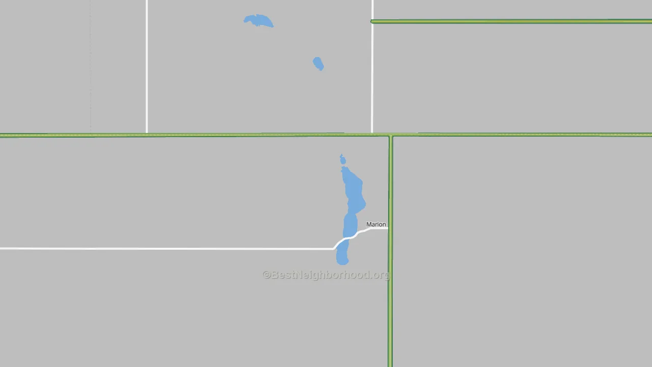 58466, ND Map of Noise Levels in 58466