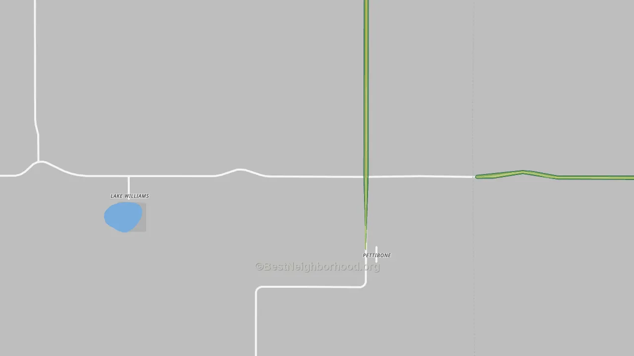 58475, ND Map of Noise Levels in 58475