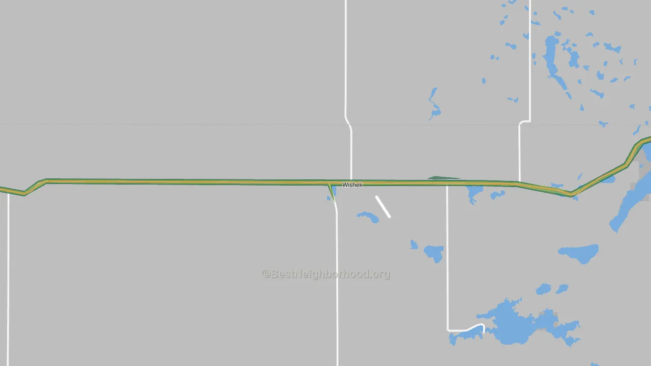 58495, ND Map of Noise Levels in 58495