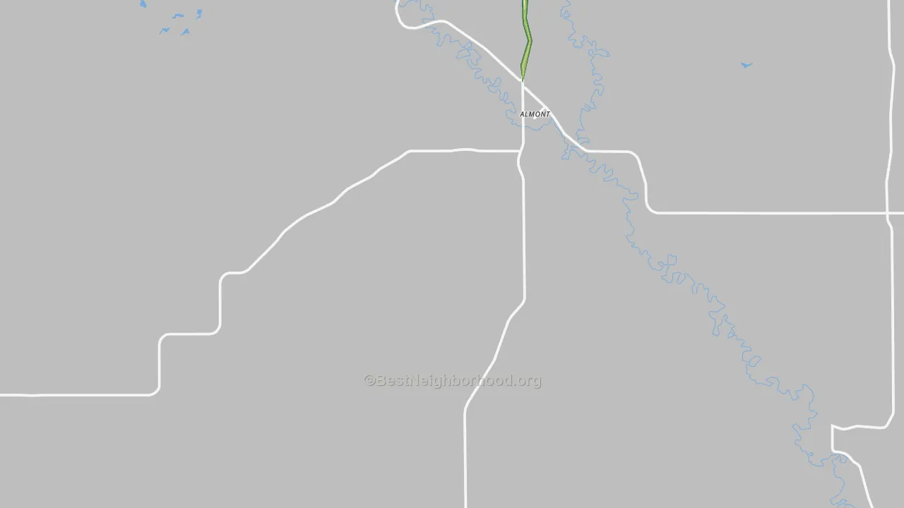 58520, ND Map of Noise Levels in 58520