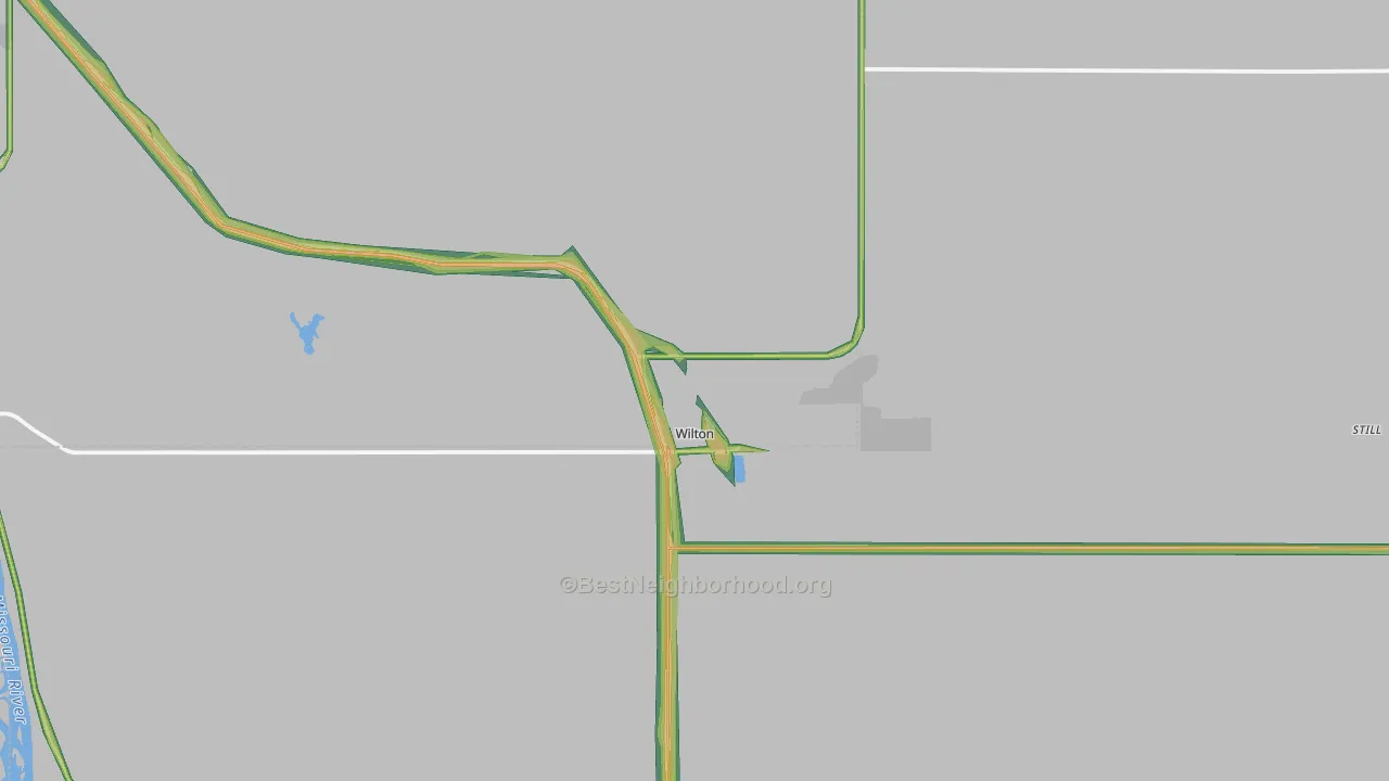 58579, ND Map of Noise Levels in 58579