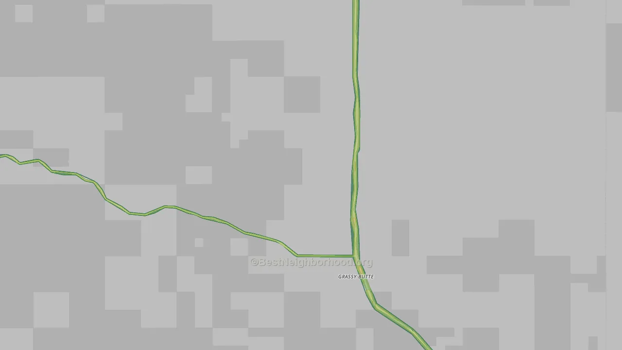 58634, ND Map of Noise Levels in 58634