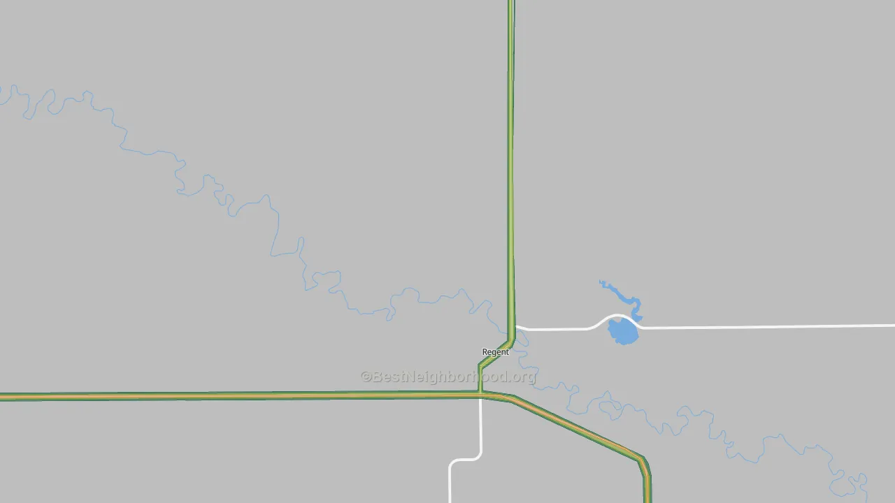 58650, ND Map of Noise Levels in 58650