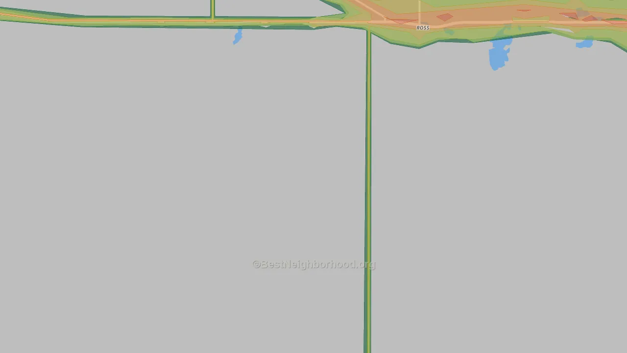 58776, ND Map of Noise Levels in 58776