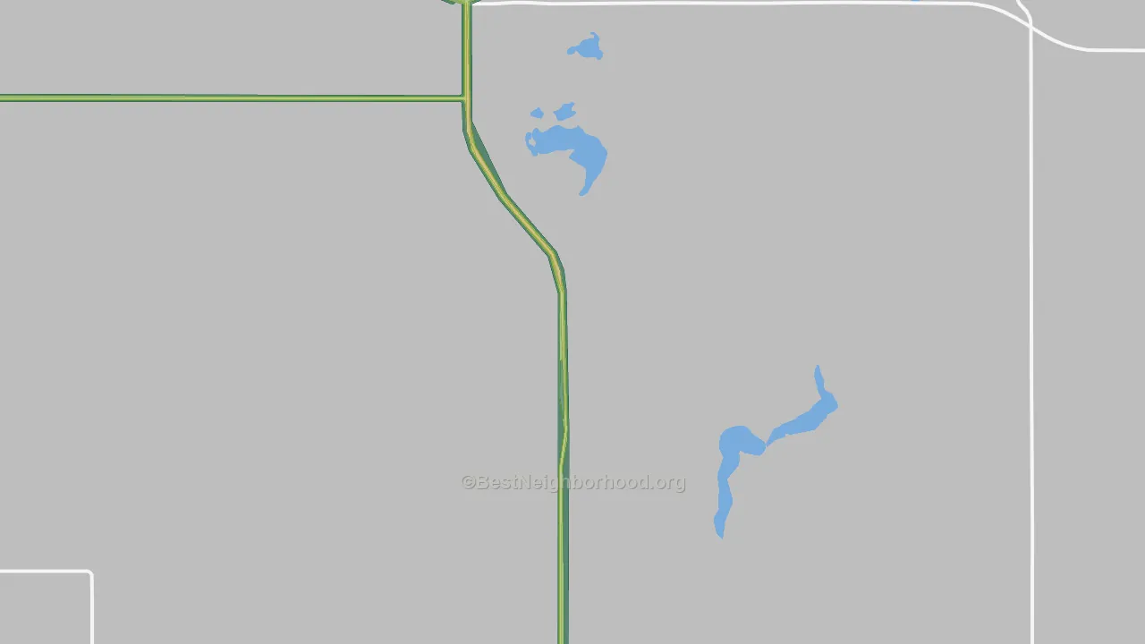 58778, ND Map of Noise Levels in 58778