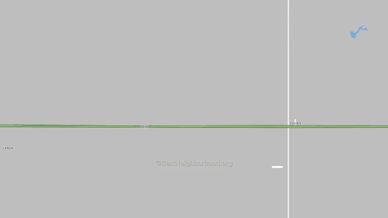 58783, ND Map of Noise Levels in 58783