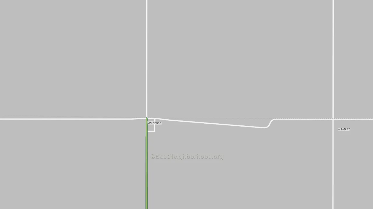 58795, ND Map of Noise Levels in 58795