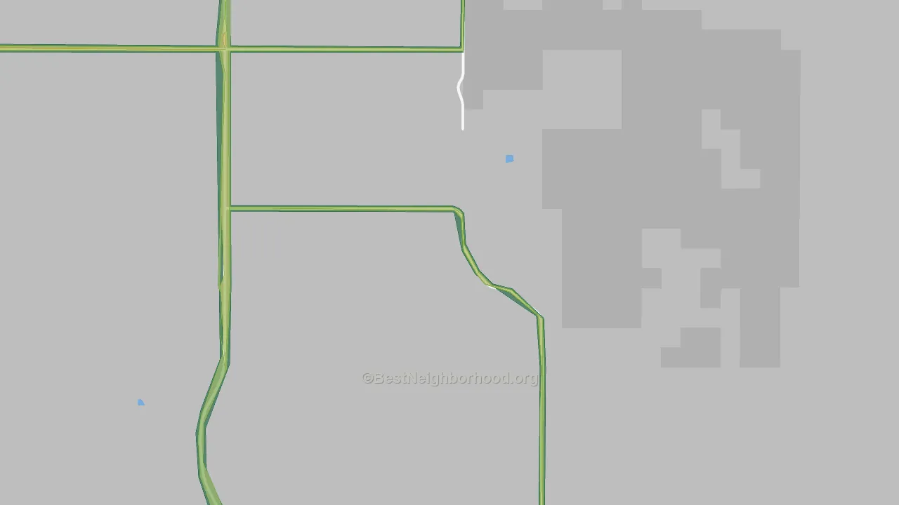 58847, ND Map of Noise Levels in 58847