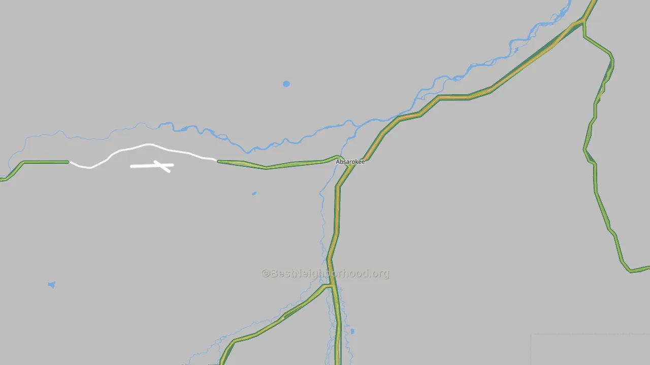 59001, MT Map of Noise Levels in 59001