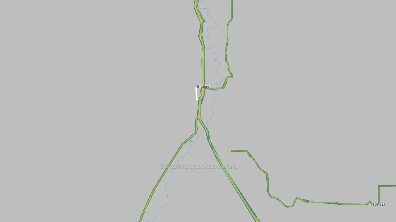 59014, MT Map of Noise Levels in 59014