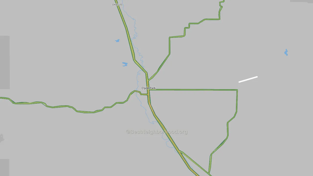 59018, MT Map of Noise Levels in 59018