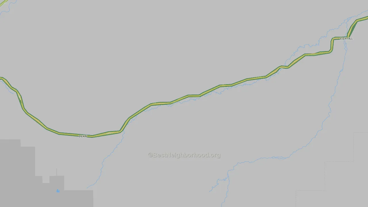 59028, MT Map of Noise Levels in 59028