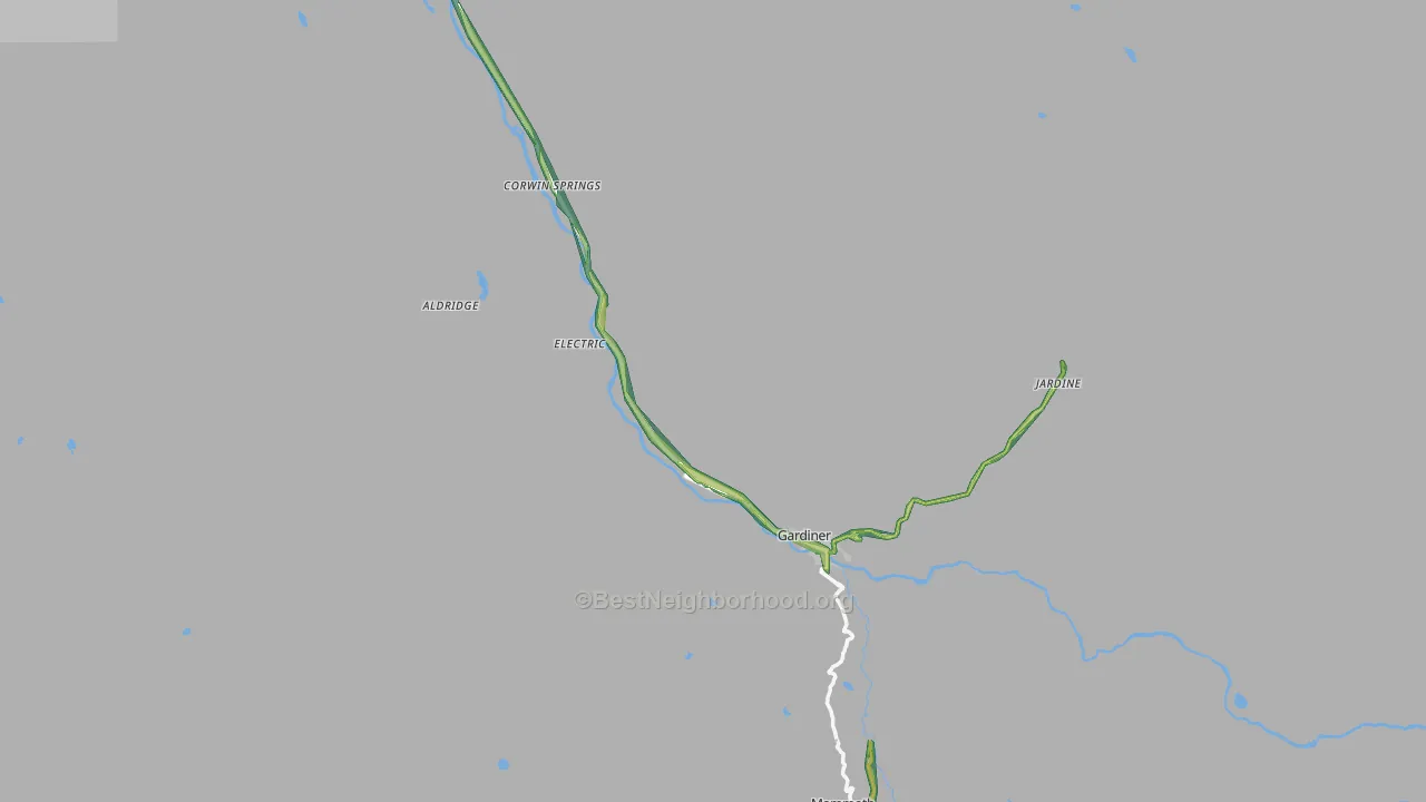 59030, MT Map of Noise Levels in 59030