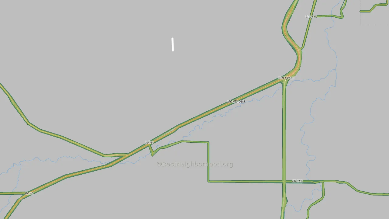 59041, MT Map of Noise Levels in 59041