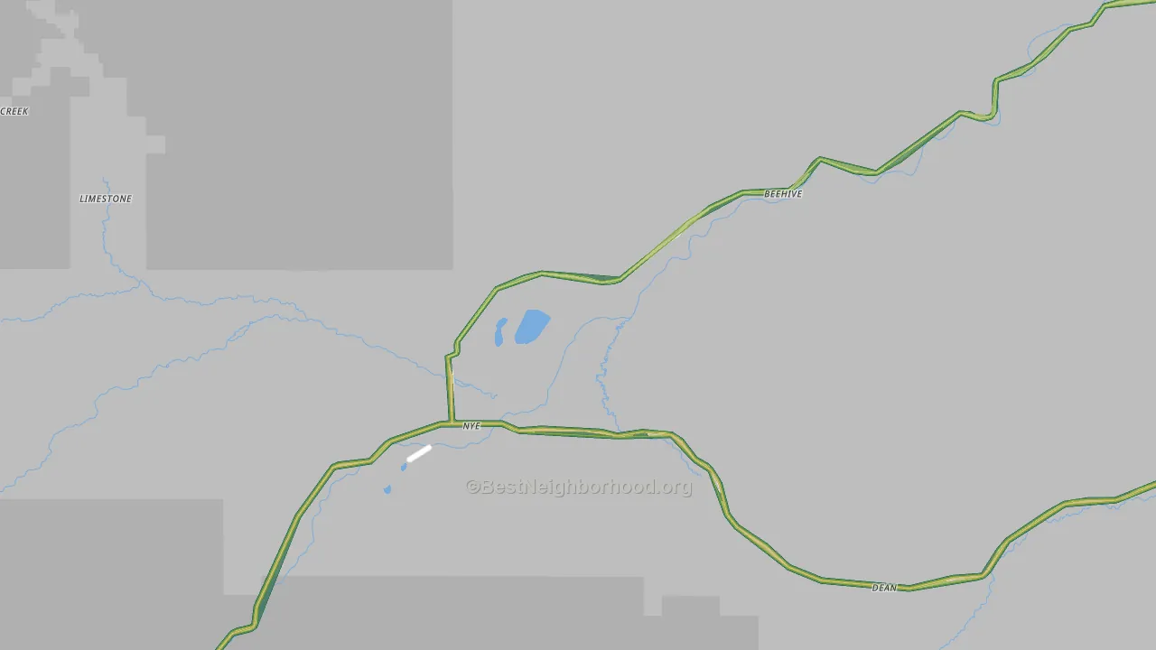 59061, MT Map of Noise Levels in 59061